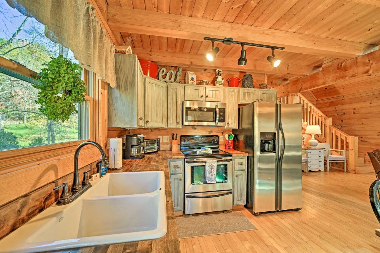 Creekside Bryson City Cabin With Private Hot Tub Екстериор снимка
