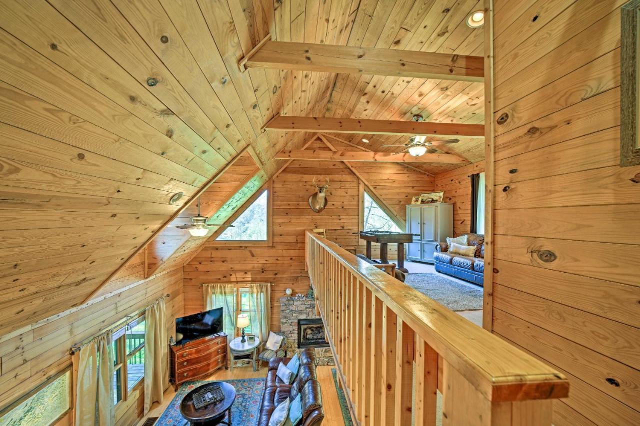 Creekside Bryson City Cabin With Private Hot Tub Екстериор снимка