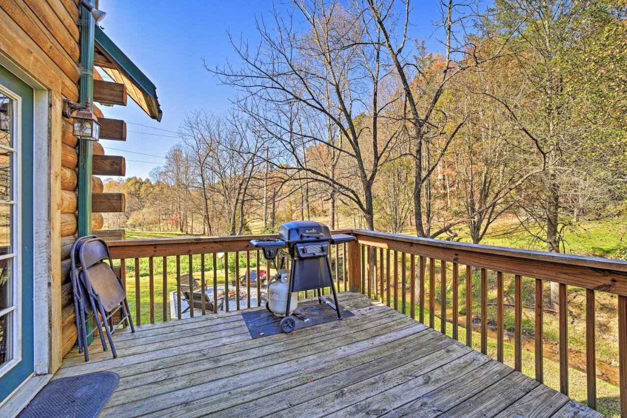 Creekside Bryson City Cabin With Private Hot Tub Екстериор снимка