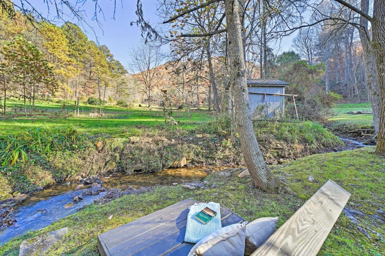 Creekside Bryson City Cabin With Private Hot Tub Villa Екстериор снимка