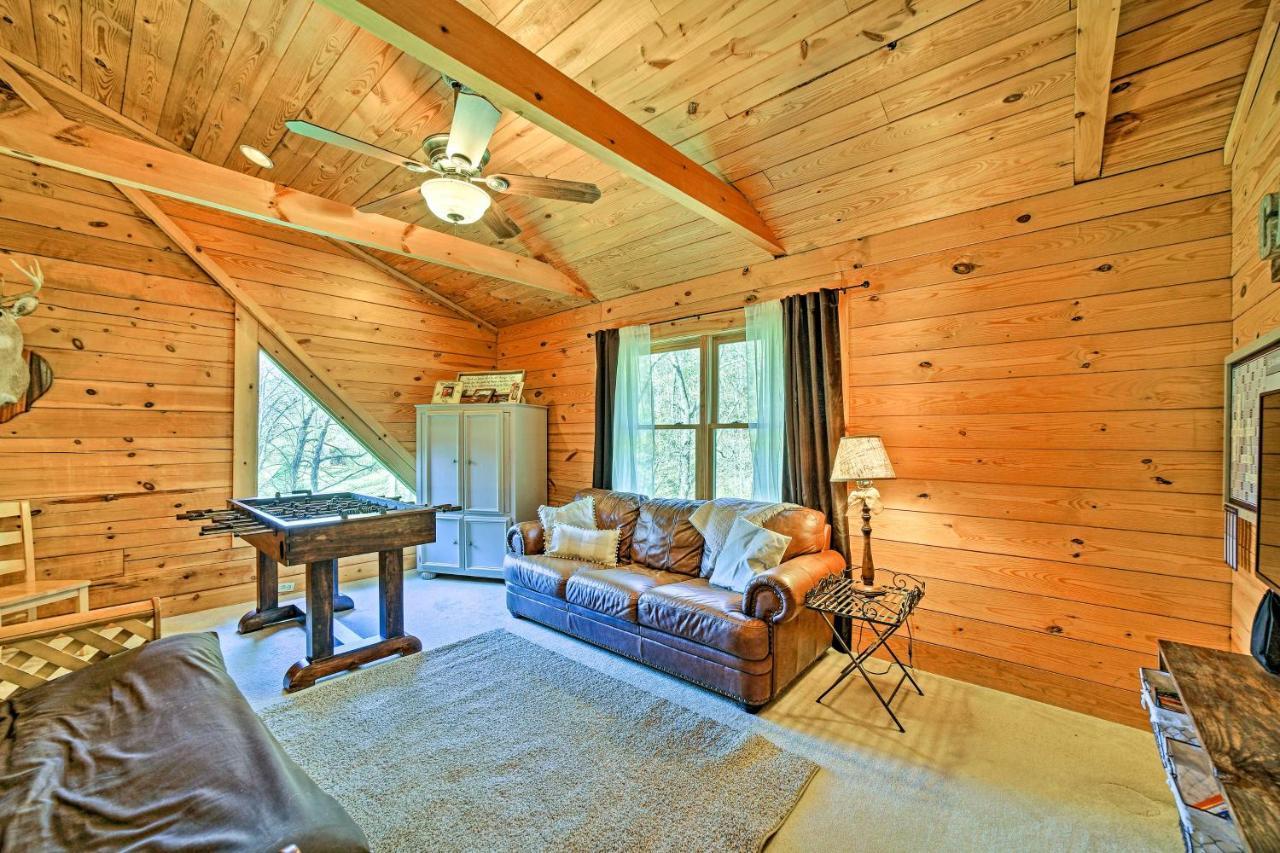 Creekside Bryson City Cabin With Private Hot Tub Екстериор снимка