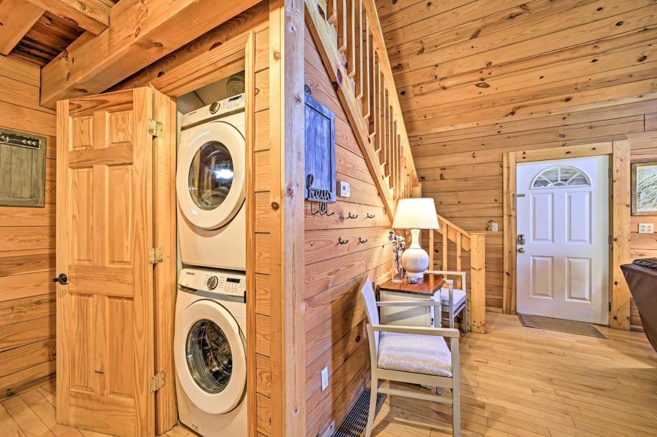 Creekside Bryson City Cabin With Private Hot Tub Екстериор снимка