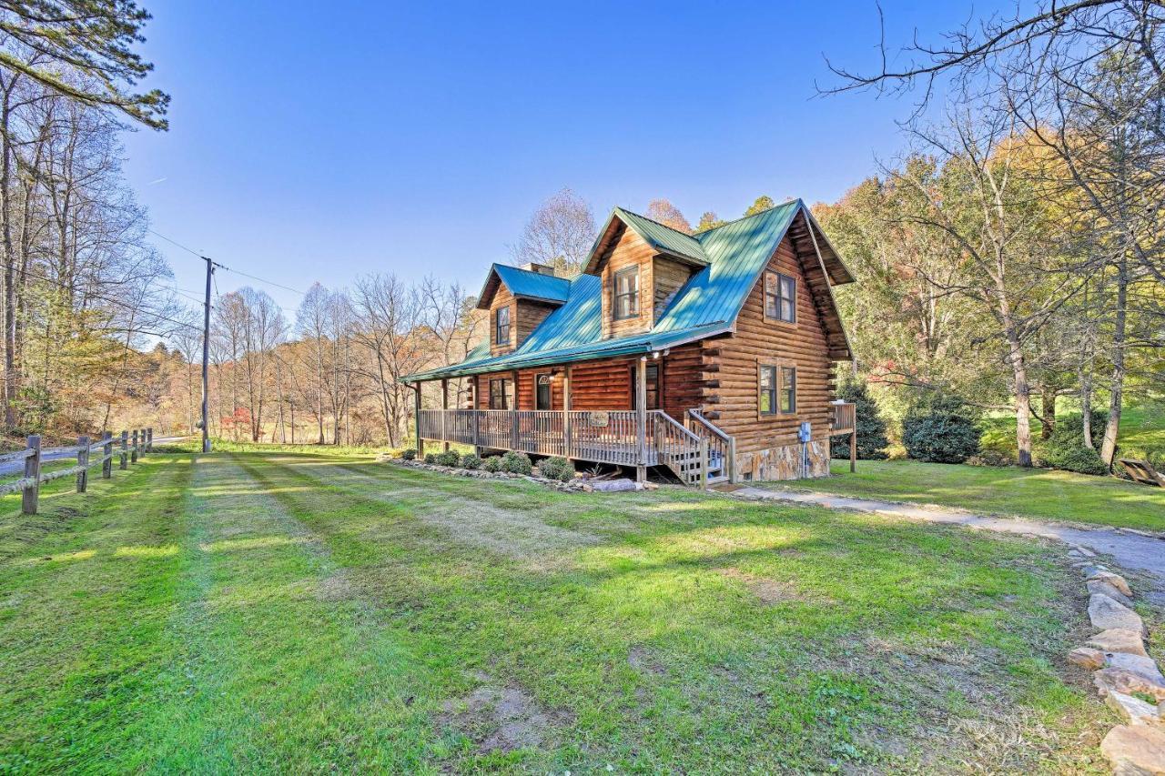 Creekside Bryson City Cabin With Private Hot Tub Екстериор снимка
