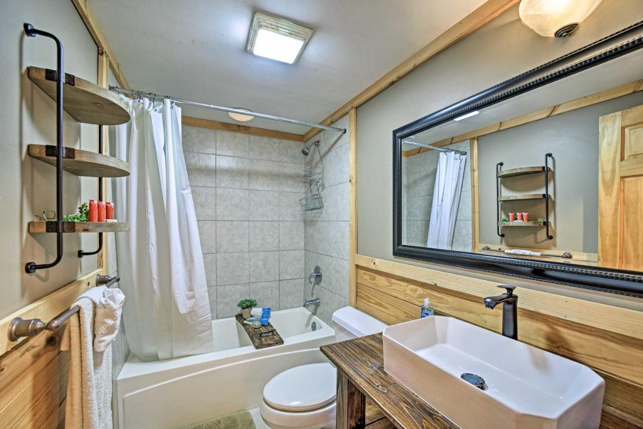 Creekside Bryson City Cabin With Private Hot Tub Екстериор снимка
